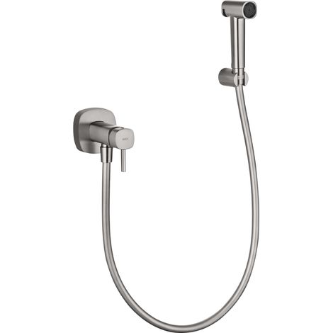 Grifo empotrado de bidé Toscana níquel cepillado [ IMEX® ]