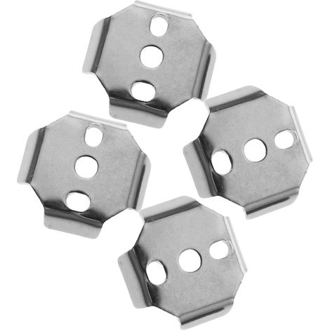 Bar Screw Set 4 Pieces Stainless Steel 35x35 mm Heavy Duty