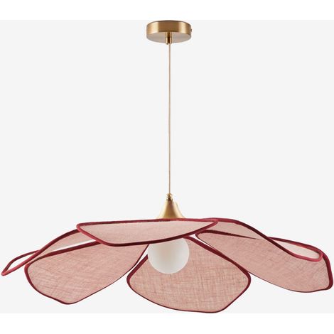 Sklum – Plafonnier de salle de bain en forme de fleur – Éclairage localisé – Protection IP20 – Compatible ampoule E27 jusqu'à 40W – Dimensions 142 cm