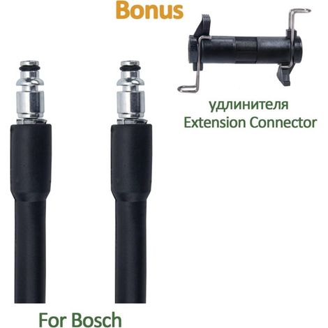 Tubo per idropulitrice ad alta pressione 10 m x 140 bar, compatibile con BOSCH, BLACK & DECKER, AR, MICHELIN, STANLEY, MAC ALLISTER (1/5)