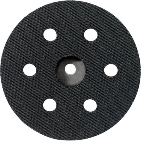 Metabo – Plateau de ponçage perforé 80 mm 62406400 – Dureté moyenne – Pour SXE 400 – Fixation auto-agrippante