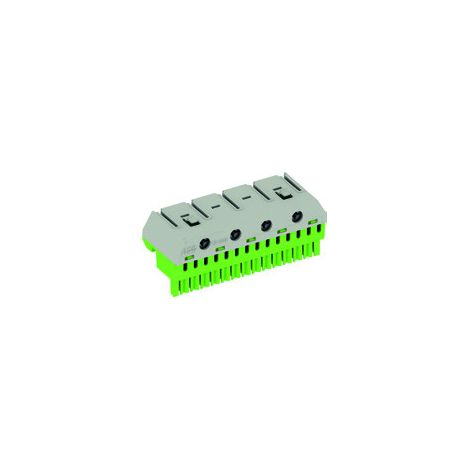Bornier terre Mistral-14X4mm²+4X25mm²-Rapide et à vis 1SPE007715F9715 ABB 799211 (1/4)