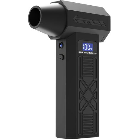 Filiyano-Souffleur d'air comprimé électrique turbo 130 000 tr/min pour le nettoyage de claviers et de voitures, noir P80 (1/5)
