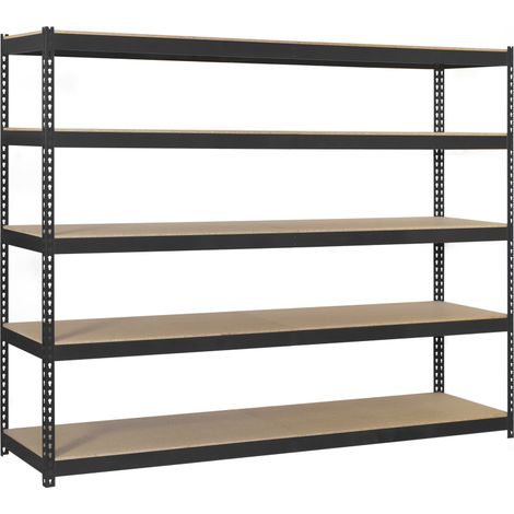 Simonrack Scaffale di Stoccaggio Moderno Antracite 10 Ripiani