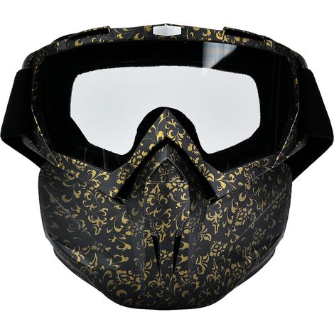 Lunettes de protection anti-buée et anti-vent pour cyclisme extérieur, grises (1/5)