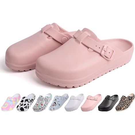 Chaussures de jardin pour femmes et hommes, mules de travail, sabots, sandales antidérapantes et légères, chaussures de marche ajustables pour infirmières, confortables pour la plage, l'intérieur et l