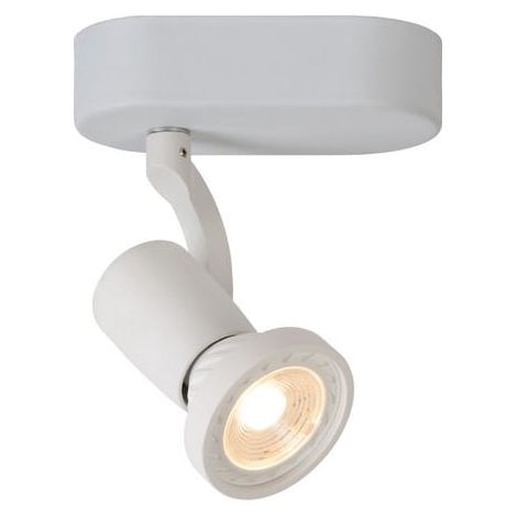 Faretto Lucide Jaster bianco GU10 LED 5W 2700K orientabile (1/5)