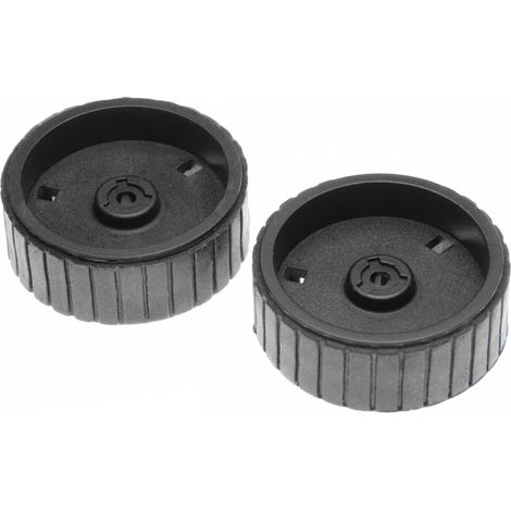 vhbw 2x Replacement Wheel compatible with iRobot Braava Robotic Vacuum Cleaner