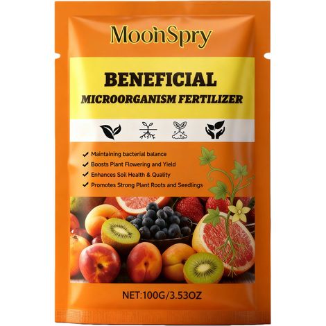 MOONSPRY Plant Growth Fertilizer – Universal for plants, fruit, vegetables, gardening, potted flowers and watering (1/5)