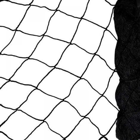 Noir (maille 5 cm x 5cm) Taille 15X15 m Filet pour oiseaux, filet robuste pour oiseaux, filet pour poulailler, filet pour oiseaux, filet de protection pour légumes et fruits (1/4)