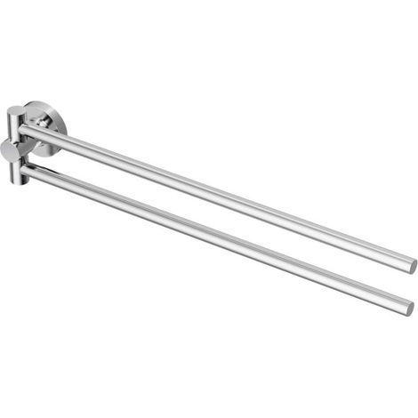 Ideal Standard IOM porte-serviettes A9131AA 2 bras, chromé, montage inclus