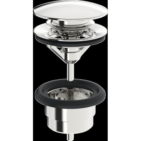 Hansa - Válvula de desagüe cerrable para lavabo, cromo 59913988 (1/4)