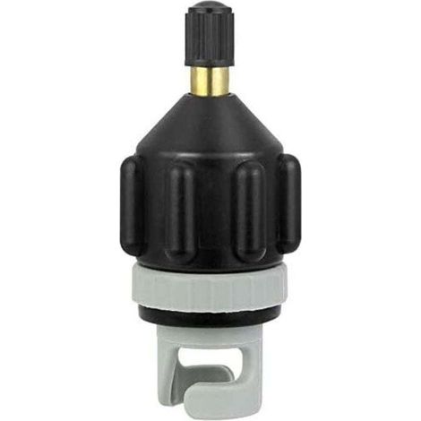 Adaptateur de Valve,Pompe à air Adaptateur Gonflage Rapide 7.8 3.4cm Compresseur Adaptateur pour Bateau Gonflable Kayak canoë Paddleboard (1/4)