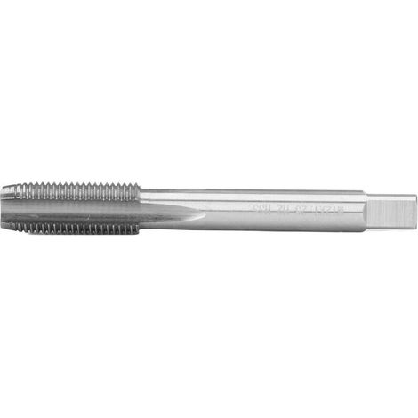 Pratico kit universale per la riparazione della filettatura delle candele, composto da bullone M10x1.25 e maschio M12x1.25, ideale per la manutenzione automobilistica. (1/3)