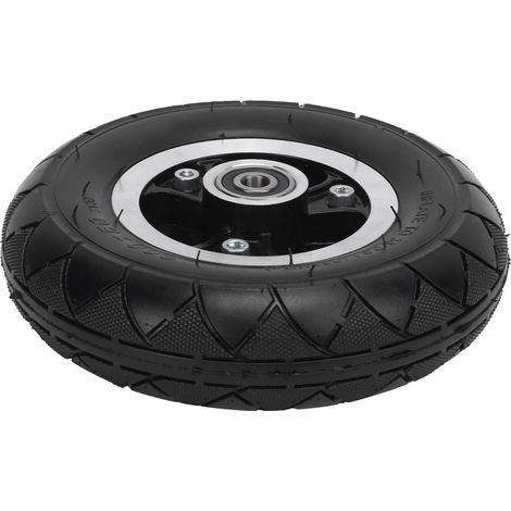 Roues de trottinette électrique de 8 pouces, antidérapantes, en alliage d'aluminium 200x50, pneus en caoutchouc durables pour trottinette électrique (1/5)