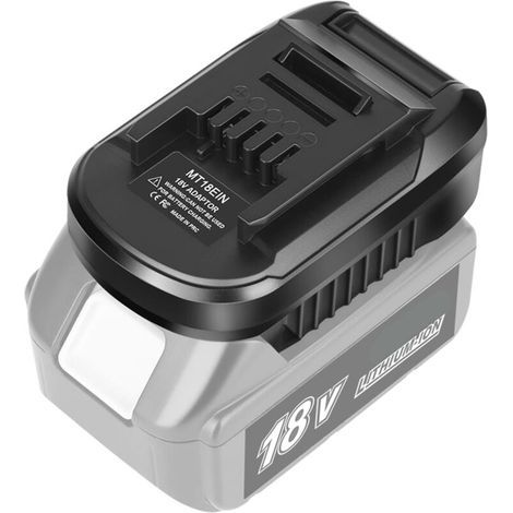 Makita 18V to Einhell 18V Battery Adapter – Compatible with BL1850 and BL1840 – Drop-resistant ABS material – MT18EIN (1/5)