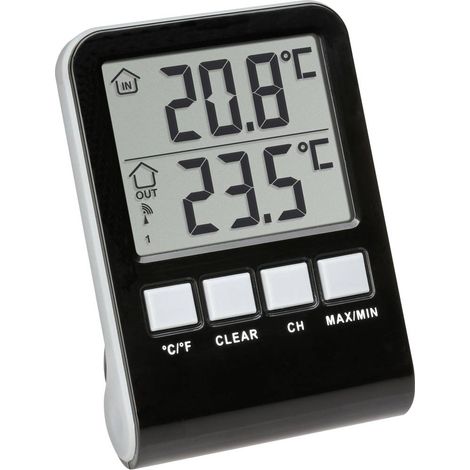 TFA Dostmann Palma Thermomètre de piscine noir 30.3067.10 (1/6)
