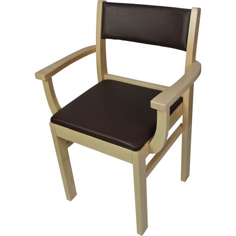 Chaise garde-robe tradition bois - Clair