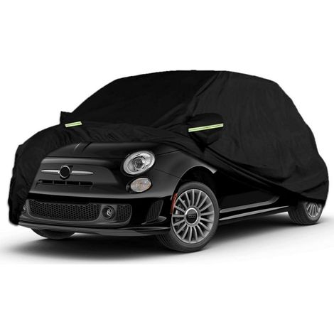Autoabdeckung Wasserdicht für Fiat 500 500C 500E Abarth 2007-2024, atmungsaktiv (1/5)