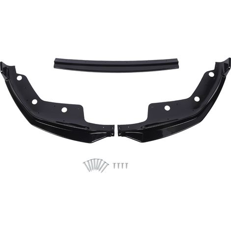 Kit carrosserie avec lame de pare-chocs avant en ABS résistant aux chocs, diffuseur et spoiler pour BMW Série 3 G20 G21 320i 330i 330e M340i (2019-2022) (1/5)