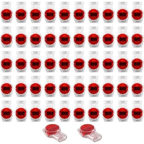 55 Pièces Connecteur UR en Gel pour Épissure de Câble avec 3 Ports (1/4)