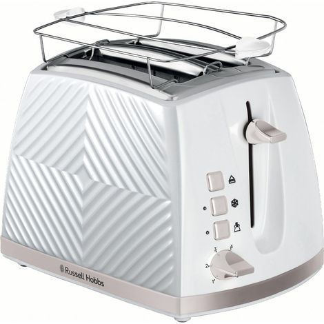 Russell Groove 26391-56 Toaster Weiß 2 Scheiben