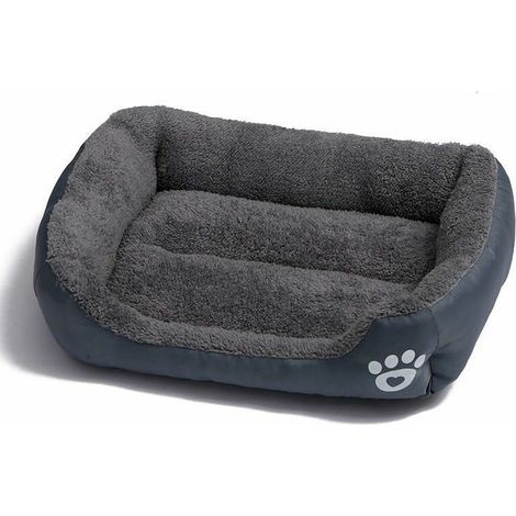 Chat coussin et tapis gris bonbon carré de chien nid-s code (1/5)