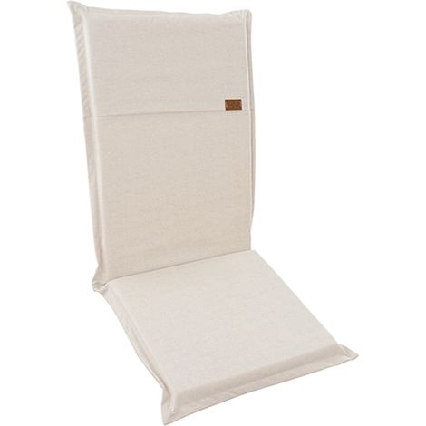 CUSCINO PER ESTERNI IN POLIESTERE PER SEDIA 94X52cm - Idrorepellente lavabile