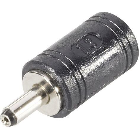 Adaptateur basse tension TRU COMPONENTS 1582270 DC mâle - DC femelle 3.5 mm 1.3 mm 5.6 mm 2.1 mm 1 pc(s) S655471 (1/3)