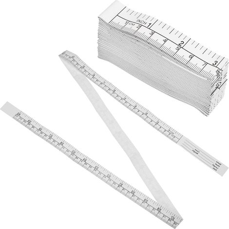 Mètre papier, 40", 1m, 25 pièces, pour mesures corporelles (1/5)