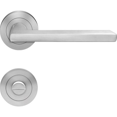 KARCHER DESIGN Drückergarnitur ER54 - Montana, Bad, Edelstahl (1/2)