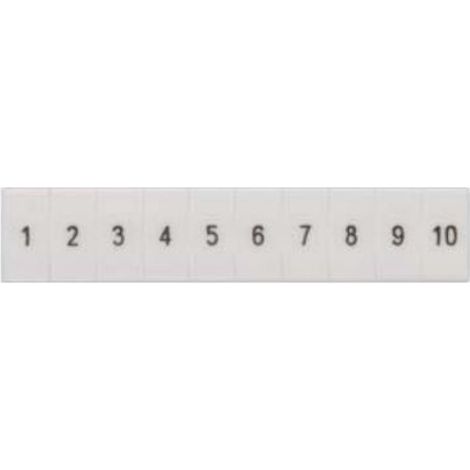Etichetta di siglatura siemens larghezza morsetto 5,2mm - 8wh81202ab15
