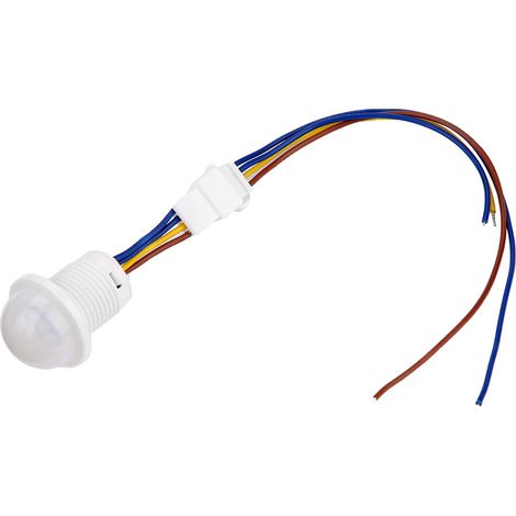 Mr HW06A LED-Infrarot-Bewegungsmelderschalter, 1–40 W, 35 x 25 mm