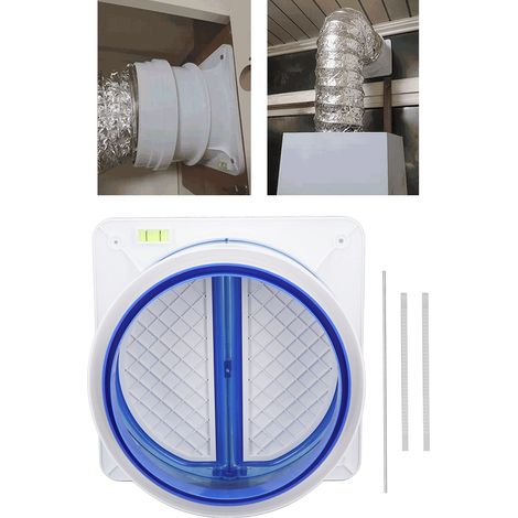 Clapet anti-retour des gaz de combustion, dispositif anti-refoulement pour salle de bain, clapet anti-retour pour hotte de cuisine en ABS (1/5)