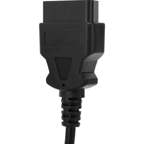 Elm327 1,5 m (150 cm) Adapterkabel, rundes OBD-Verlängerungskabel, 16-poliges gerades Verlängerungskabel. (1/4)