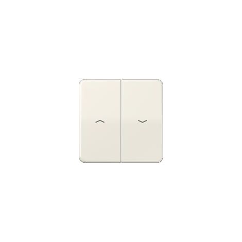 Jung Bilanciere 2 volte, con simboli a freccia, alluminio anodizzato, Serie CD, platino CD 595 P PT