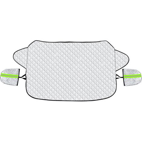Couverture pare-brise voiture 147x100cm – Protection anti-givre, neige, UV – 4 couches indéchirables – Installation facile (1/5)