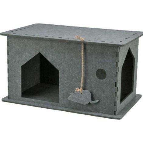 Abri - TRIXIE - Lene - Feutre - 54 x 30 x 35 cm - Gris (1/3)