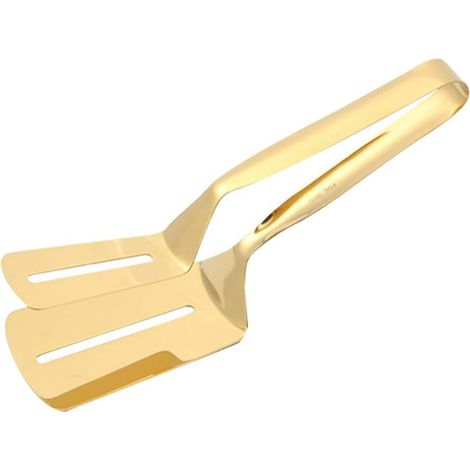 MINKUROW Pinza Per Bistecca, Clip Per Bistecca Per Barbecue, Pinza Per Bistecca In Acciaio Inossidabile, Clip Per Pesce Fritto, Pala Per Bistecca Fritta Per Cucina, Ristorante, Pizza, Barbecue, Pesce
