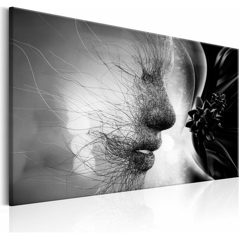 Tableau fil humain - 120 x 80 cm