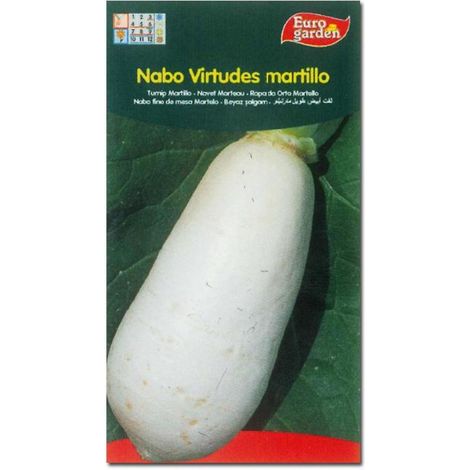 SEMILLAS FITO HORTICOLAS NABO DE MESA VIRTUDES MARTILLO=00231