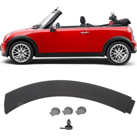 Cache-aile de roue, remplacement pour R50 R53 R52, capot avant sportif résistant aux rayures, garniture de passage de roue (arrière gauche 51131505865) (1/5)