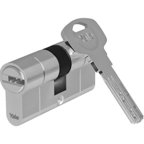 Cylindre haute sécurité YALE Série 2100 - débrayable 40x50 mm - 10 goupilles - 5 clés réversibles (1/5)