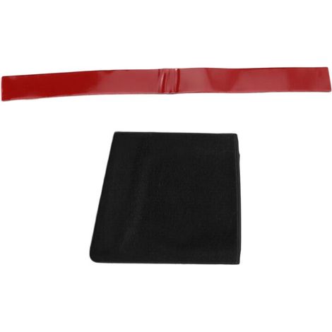 Baguette de garniture de couvercle de coffre arrière droit T2H9577 pour XF XFL 2017-2019, cache-écrou d'aile arrière avec bande de caoutchouc.