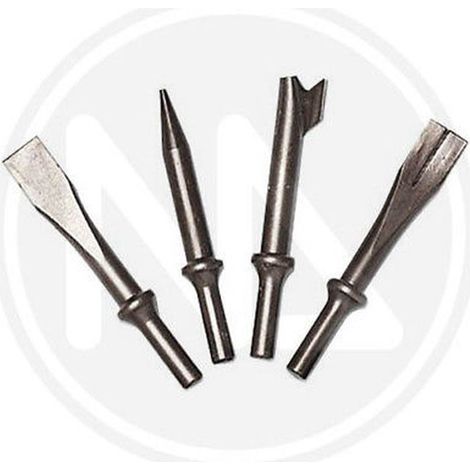 SCALPELLI X SCALPELLATORE ad aria - martelletto pneumatico ATTACCO CILINDRICO