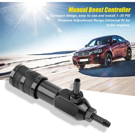 Crezuo Universeller manueller Druckregler mit geschlossenem Regelkreis für Turbolader, 1 bis 30 PSI - Crezuo