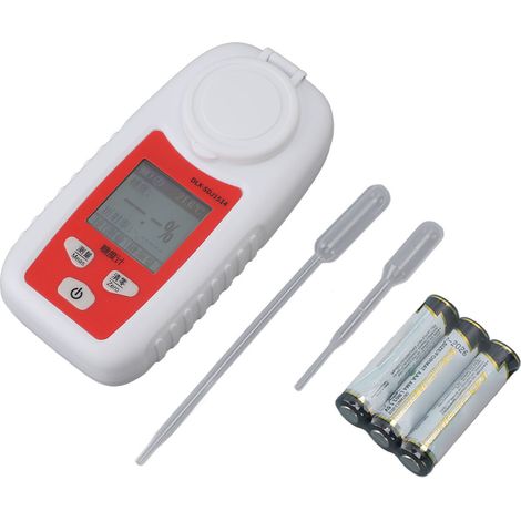 Doseur de sucre pour fruits, outil portable multifonctionnel de haute précision DLX‑SDJ1514 (0‑55 %) 1,333‑1,430 (1/5)