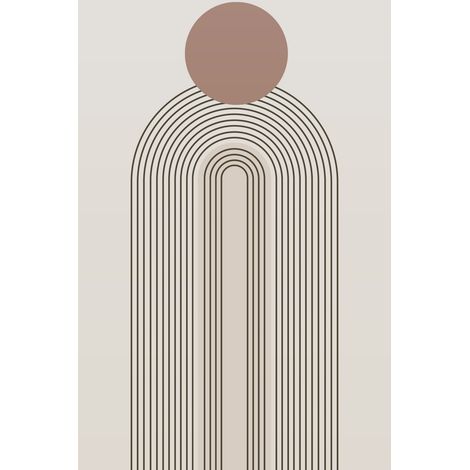 Papier peint panoramique - Boho - 130 cm x 195 cm (1/2)