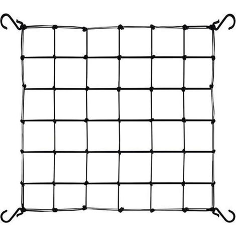 Dehnbares Nylon-Schutznetz für Gärten und Gemüsebeete – 60 x 60 cm, mit 4 integrierten Haken, ideal für Pflanzen, Obst und Gemüse