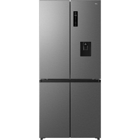TCL – Réfrigérateur multi-portes 518 l – 4 portes – Froid ventilé – Classe D – Volume congélateur 170 l – Ouverture 90° sans débord (1/5)